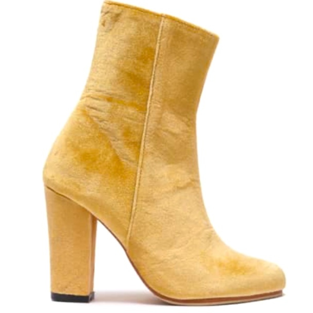 Yellow Ankle Boots for Women